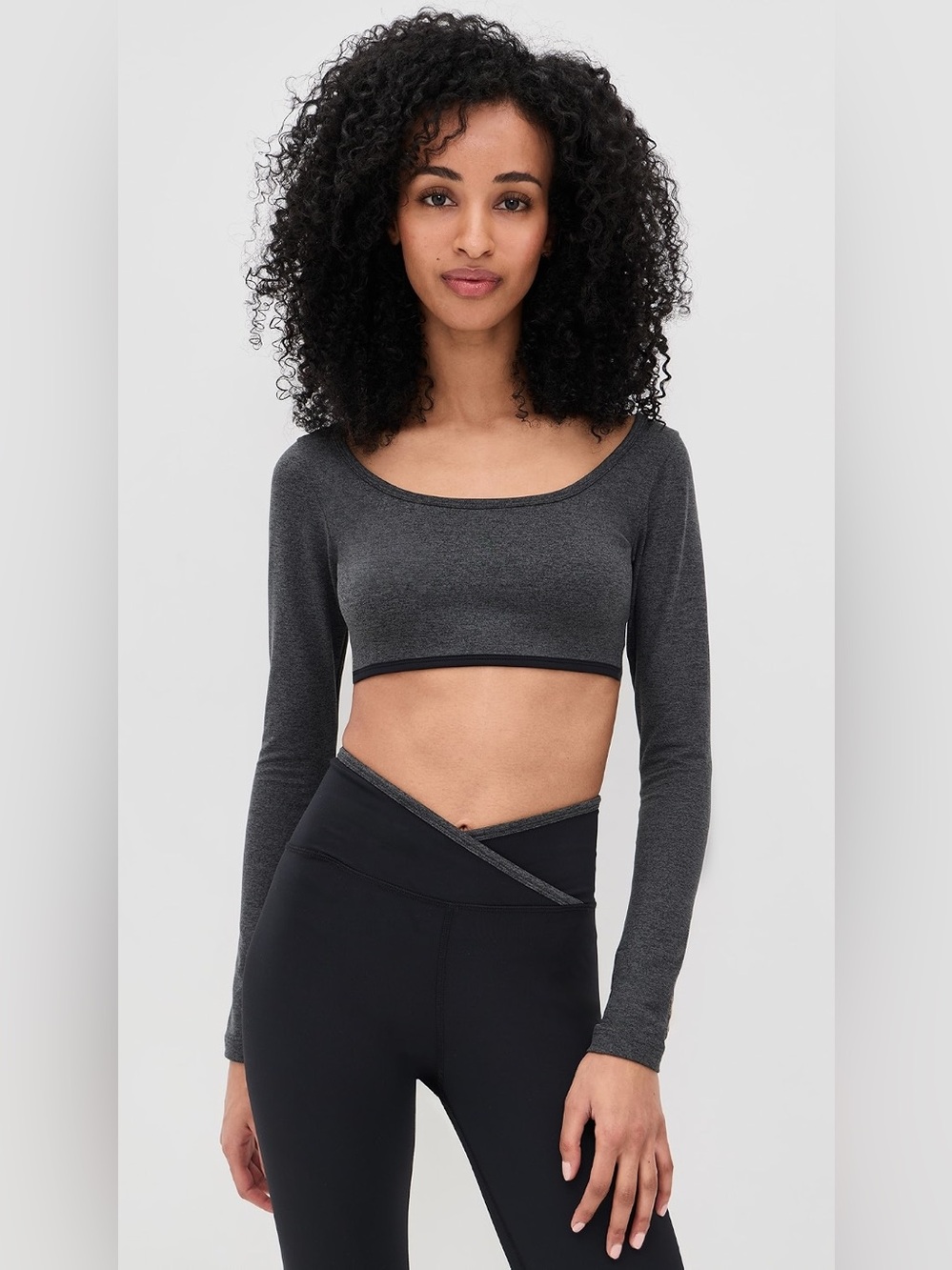 Strut This The City Crop Shirt